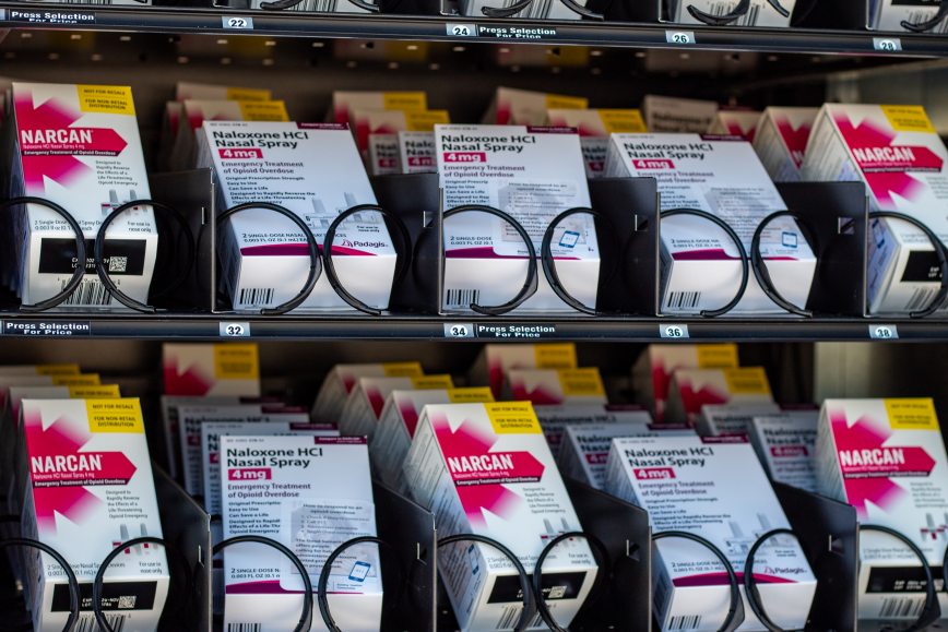 Narcan vending machine