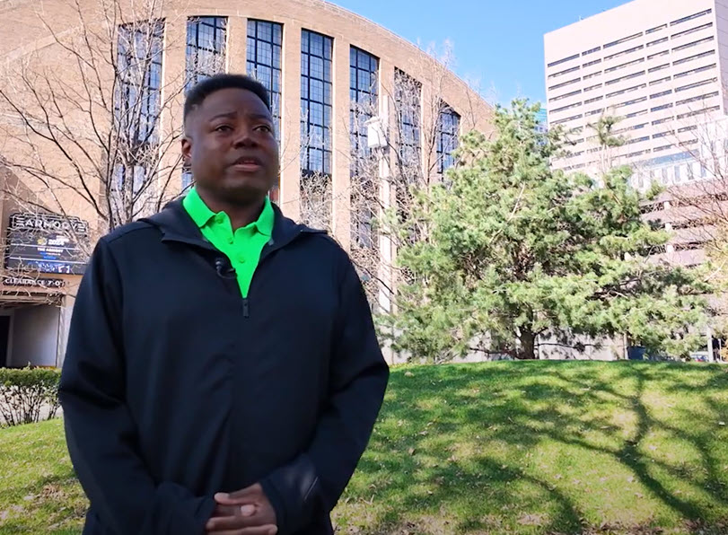 Minneapolis resident Antoine Carter