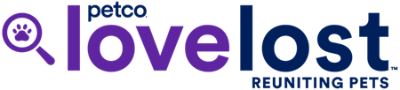 Logo for Petco Love Lost program