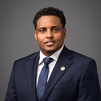 Council Vice-President Jamal Osman