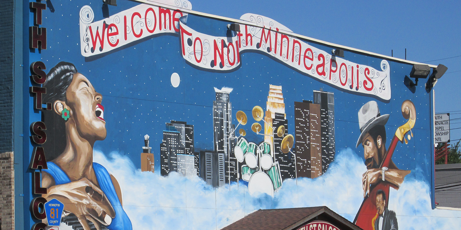 mural in North Minneapolis