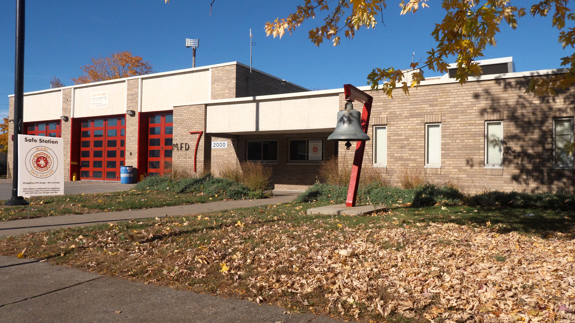 The outside of Fire Station 7