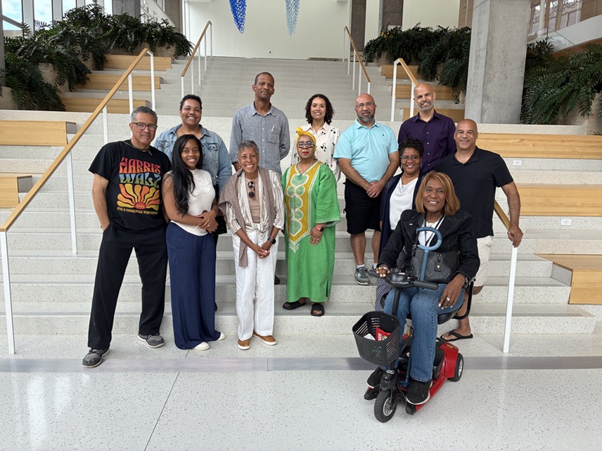 Members of the AAHWG with Council Member Jenkins