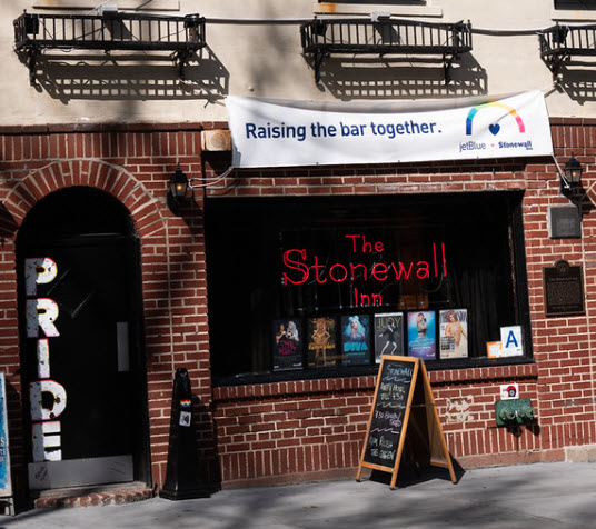 Front of Stonewall Inn