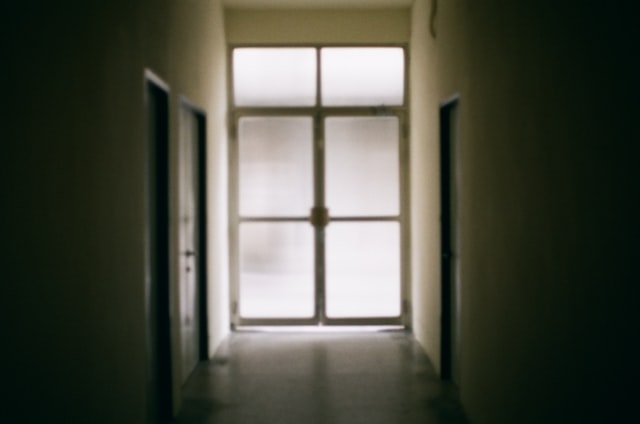 glass doors