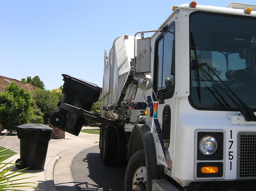 Garbage truck