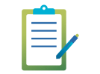 Notepaper icon for the Green Cost Share program.